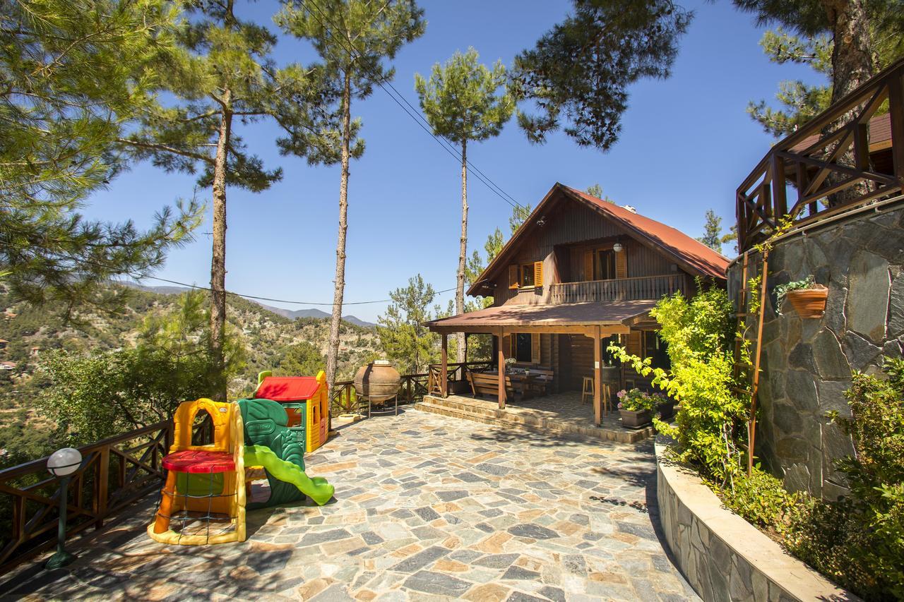 Ricky Chalet Near Troodos Spilia Екстер'єр фото